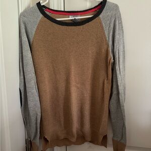 Women’s Brown and Gray Sweater